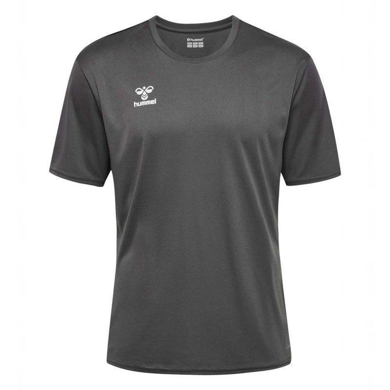 Maillot Hummel Essential S/S Homme Grise | 258508-216