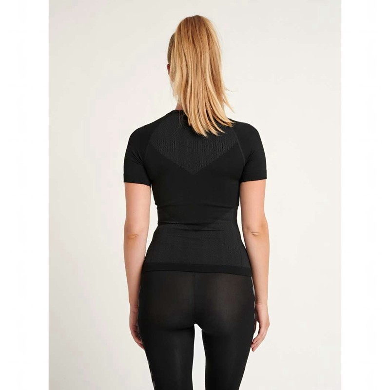 Maillot Hummel First Seamless S/S W Femme Noir | 438987-249