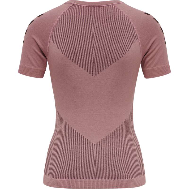 Maillot Hummel First Seamless S/S W Femme Rose | 780824-850