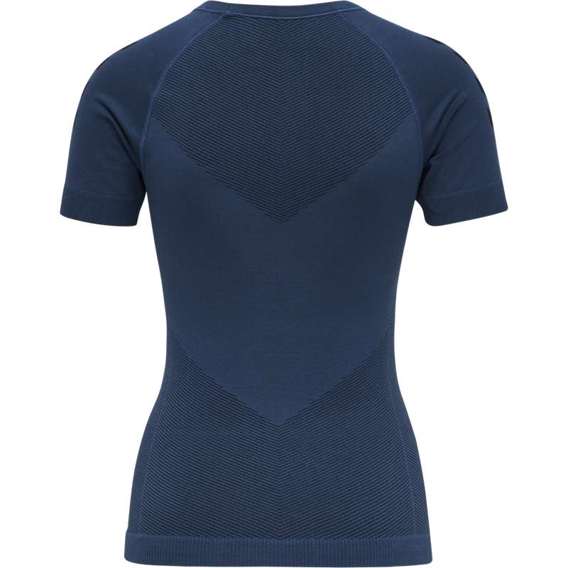 Maillot Hummel First Seamless S/S W Femme Bleu Marine | 562335-970