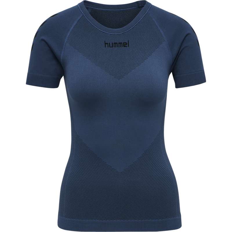 Maillot Hummel First Seamless S/S W Femme Bleu Marine | 562335-970