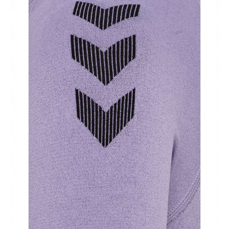 Maillot Hummel First Seamless S/S W Femme Lavande | 463049-023