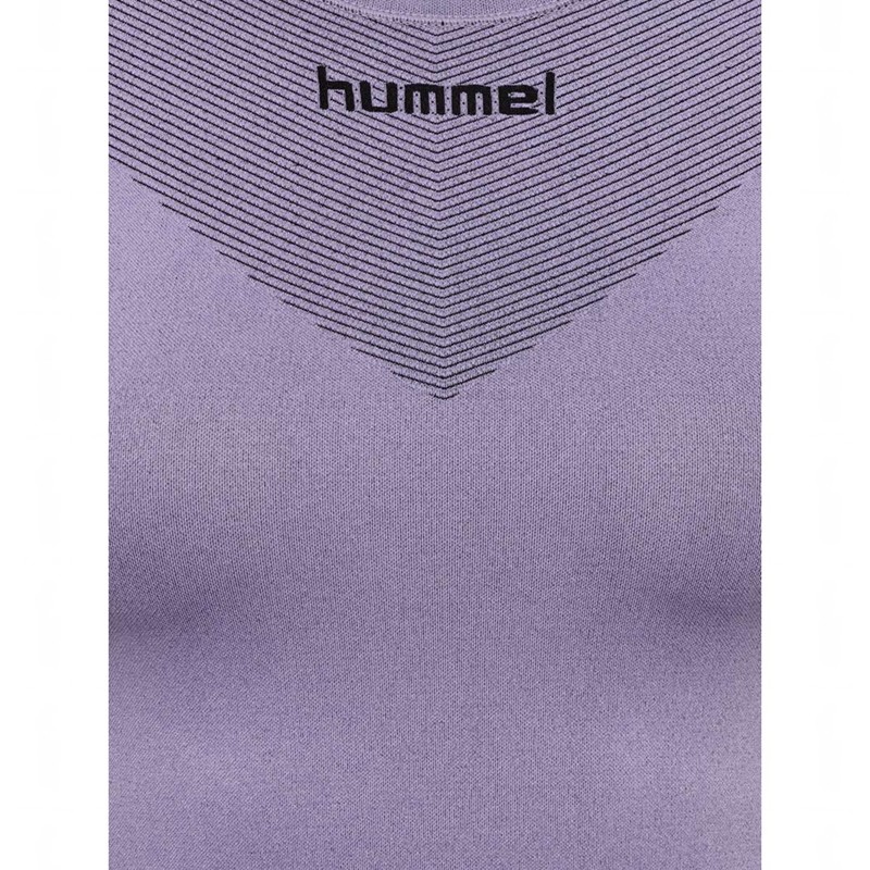 Maillot Hummel First Seamless S/S W Femme Lavande | 463049-023