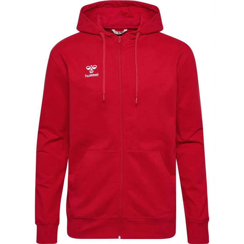 Maillot Hummel Go 2.0 Zip Homme Rouge | 622910-949