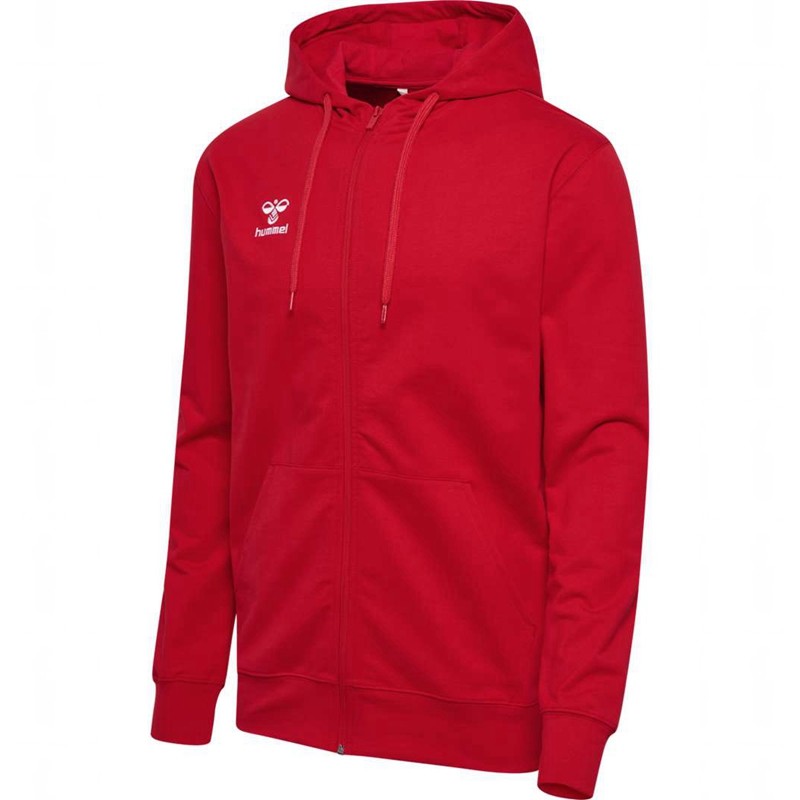 Maillot Hummel Go 2.0 Zip Homme Rouge | 622910-949