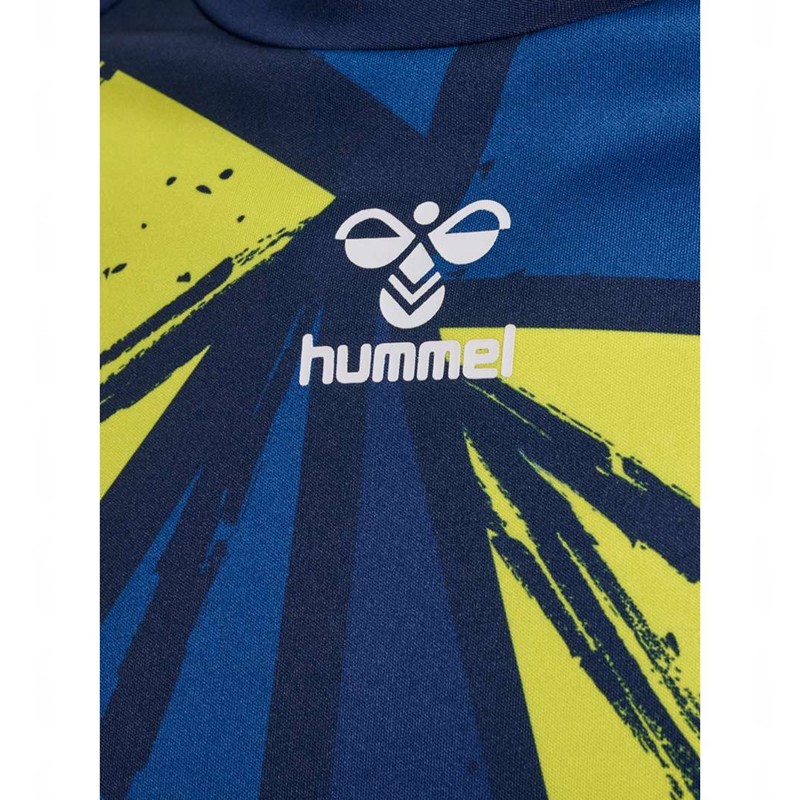 Maillot Hummel Graphic Universe S/S Homme Bleu Marine | 139600-947