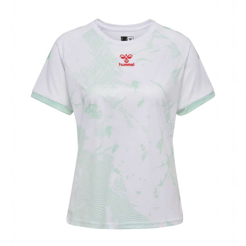 Maillot Hummel Graphic Universe Ss Femme Blanche | 476899-212