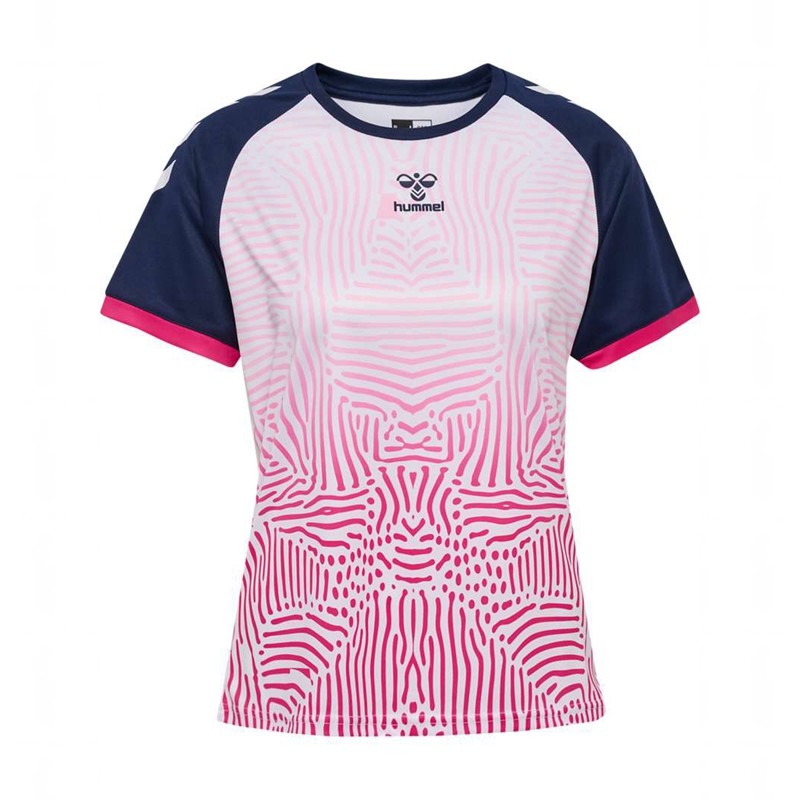 Maillot Hummel Graphic Universe Ss Femme Rose | 987152-013