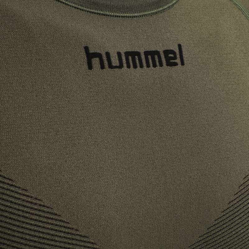 Maillot Hummel Hummel First Seamless S/S Homme Vert Olive | 275118-640
