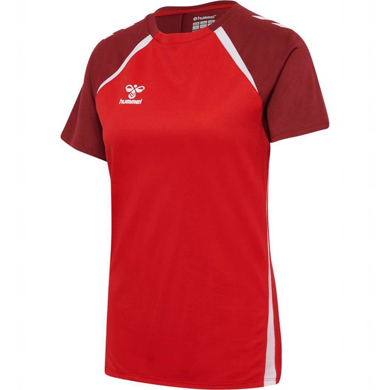 Maillot Hummel Lead 2.0 S/S Femme Rouge | 474928-390