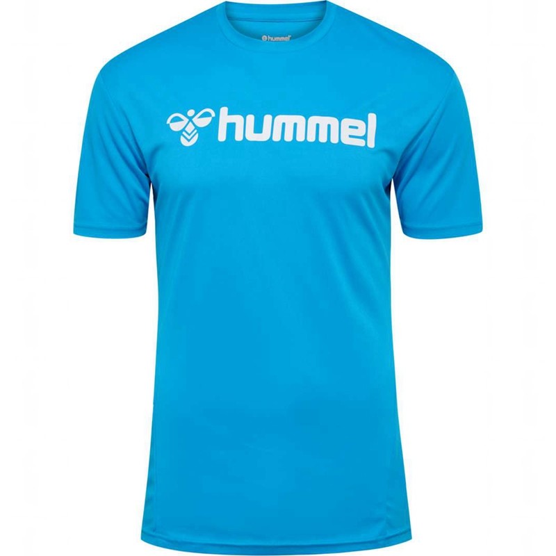 Maillot Hummel Logo S/S Homme Bleu | 842292-794