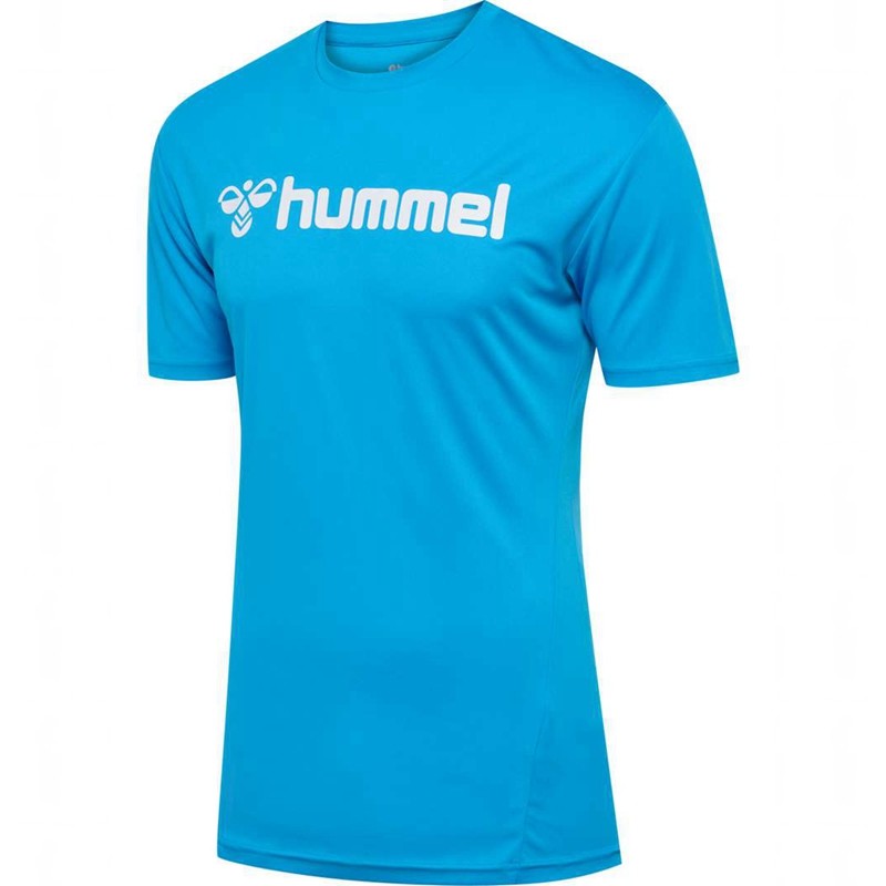 Maillot Hummel Logo S/S Homme Bleu | 842292-794