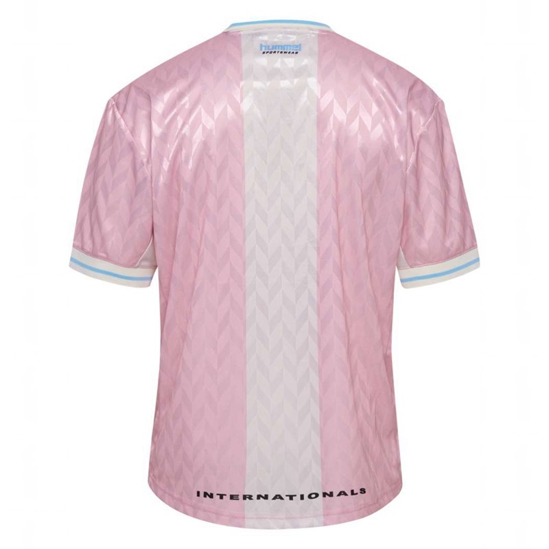 Maillot Hummel Loose Fb S/S Homme Rose | 427811-389