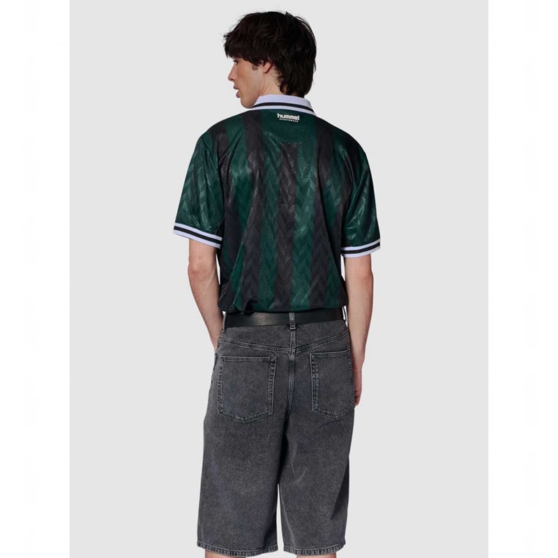 Maillot Hummel Loose Football S/S Homme Vert | 776966-697