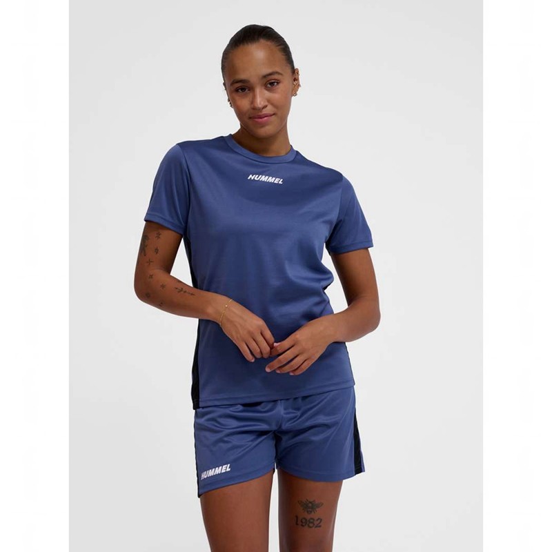 Maillot Hummel Multi Pl Femme Bleu | 073914-347