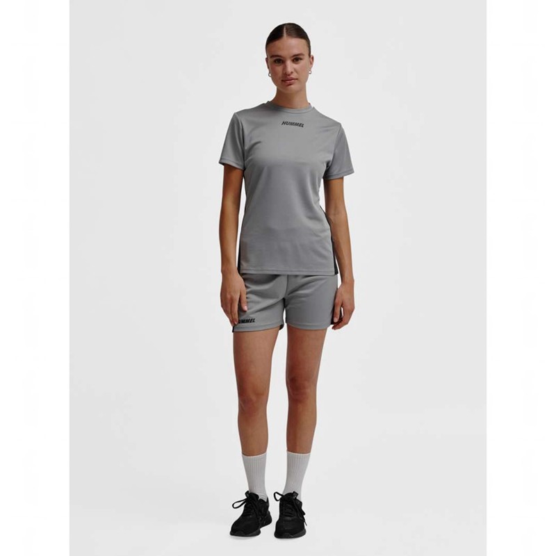 Maillot Hummel Multi Pl Femme Grise | 698717-712