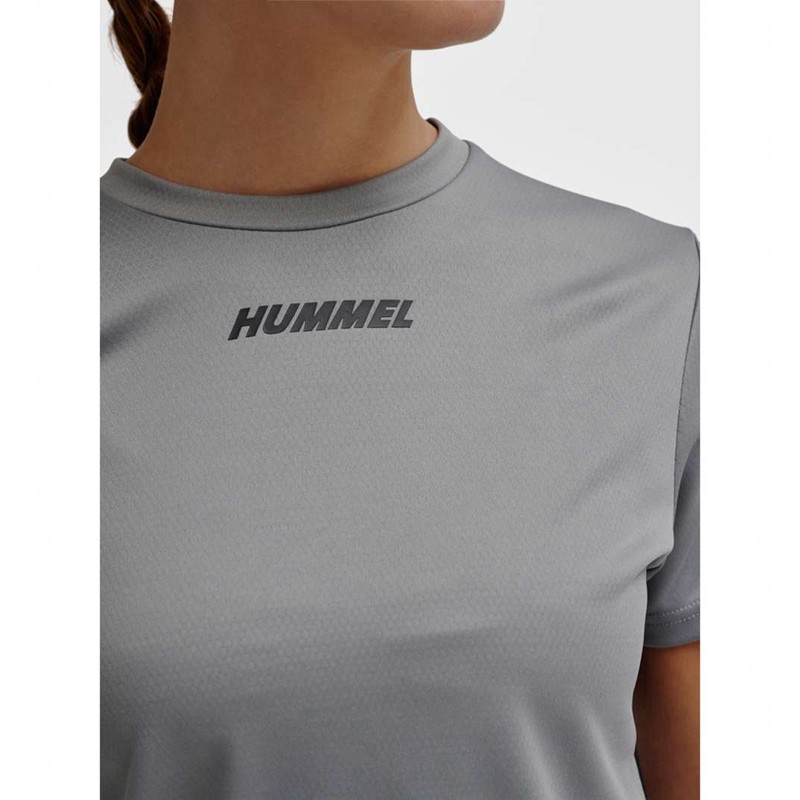 Maillot Hummel Multi Pl Femme Grise | 698717-712