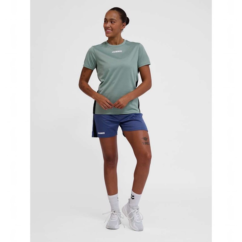 Maillot Hummel Multi Pl Femme Vert | 534129-805