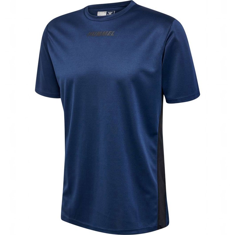 Maillot Hummel Multi Pl Homme Bleu Marine | 177898-669