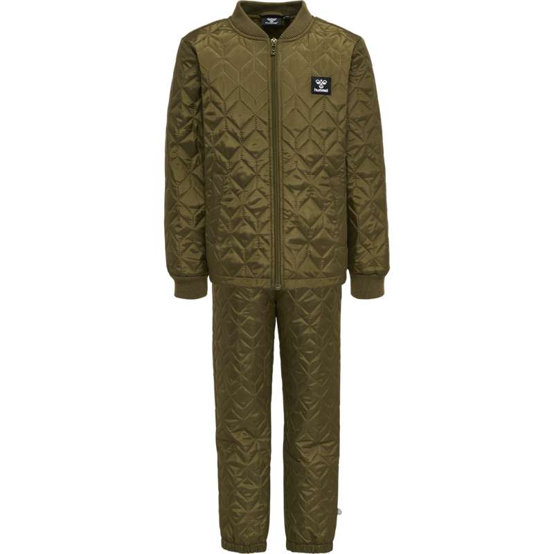 Maillot Hummel Nule Thermo Enfant Vert Olive | 907096-014