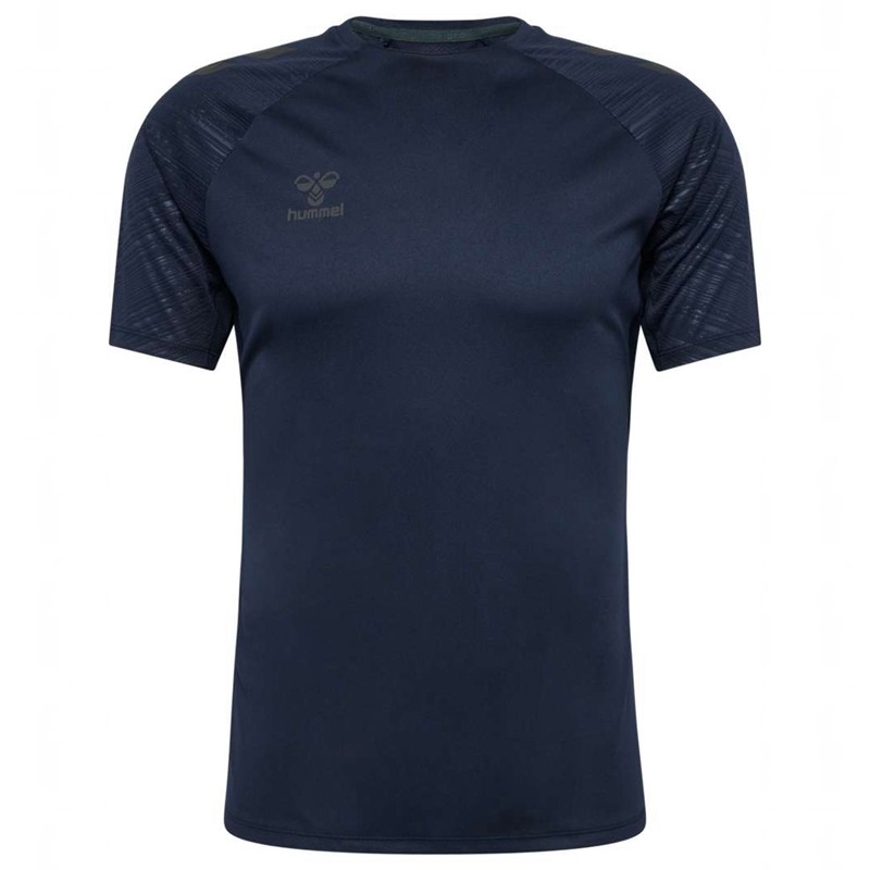 Maillot Hummel Pro Training S/S Homme Bleu Marine | 746077-269