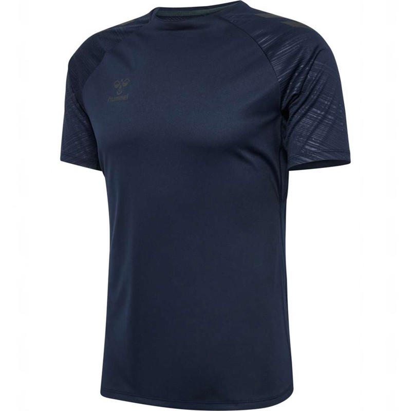Maillot Hummel Pro Training S/S Homme Bleu Marine | 746077-269