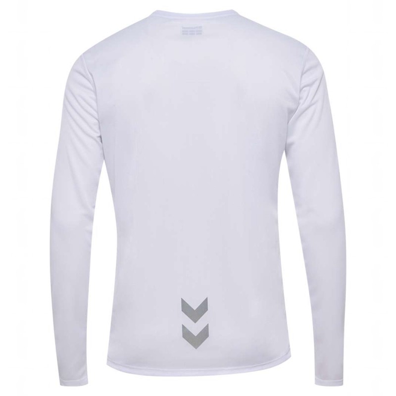 Maillot Hummel Run L/S Homme Blanche | 707825-858
