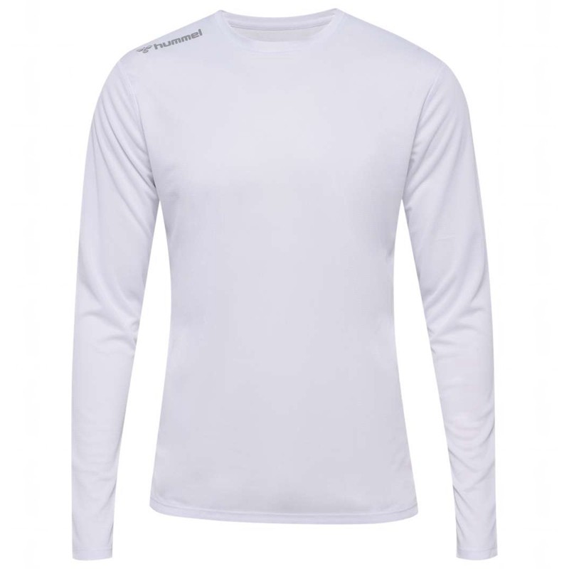 Maillot Hummel Run L/S Homme Blanche | 707825-858