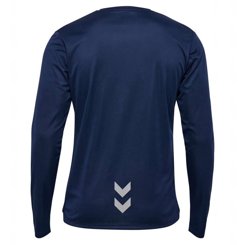 Maillot Hummel Run L/S Homme Noir | 871490-184