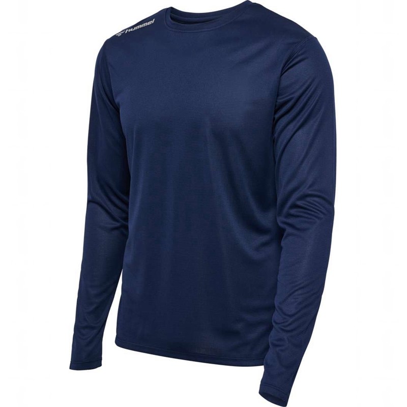 Maillot Hummel Run L/S Homme Noir | 871490-184