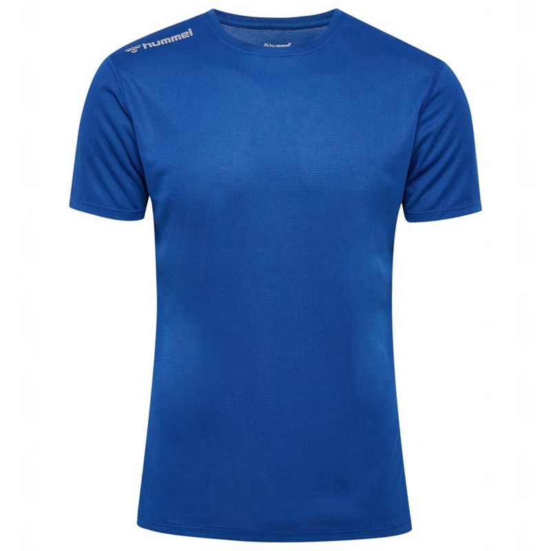 Maillot Hummel Run S/S Homme Bleu | 590624-123