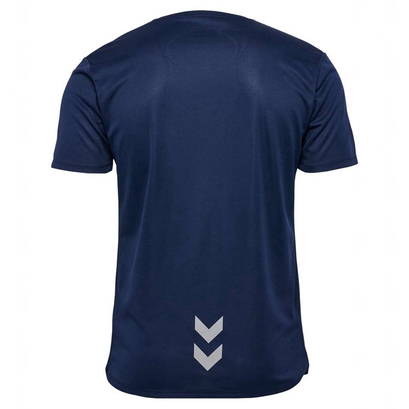 Maillot Hummel Run S/S Homme Noir | 921249-535
