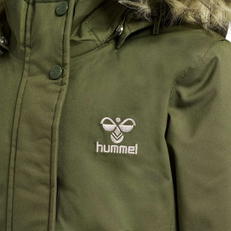 Manteaux Hummel Alma Tex Enfant Vert Olive | 372068-356