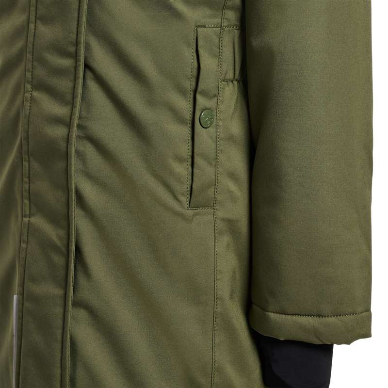 Manteaux Hummel Alma Tex Enfant Vert Olive | 372068-356