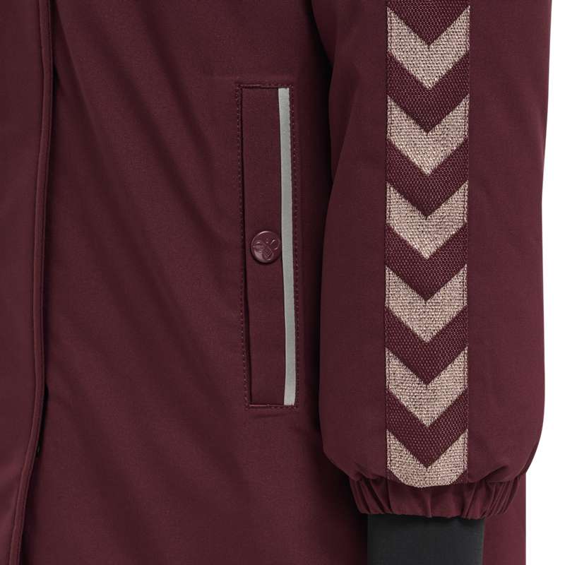 Manteaux Hummel Leaf Tex Enfant Bordeaux | 191527-231