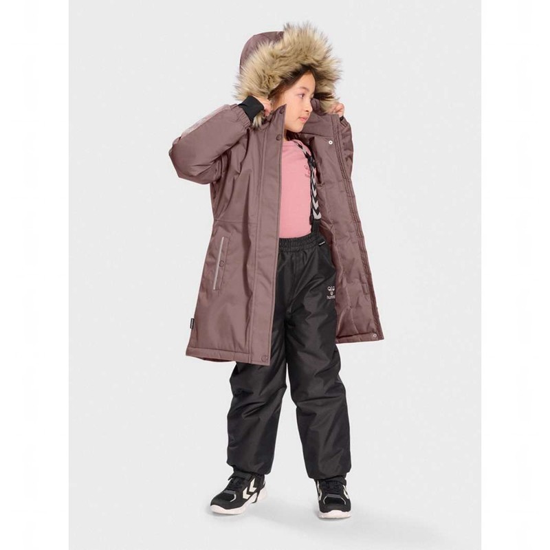 Manteaux Hummel Leaf Tex Enfant Rose | 912824-383