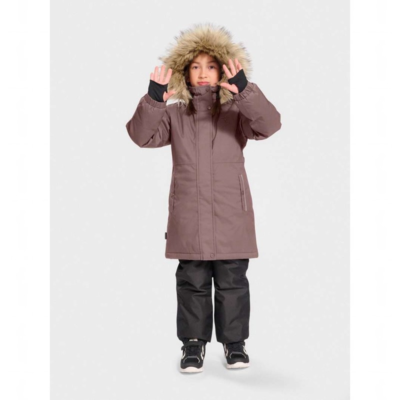 Manteaux Hummel Leaf Tex Enfant Rose | 912824-383