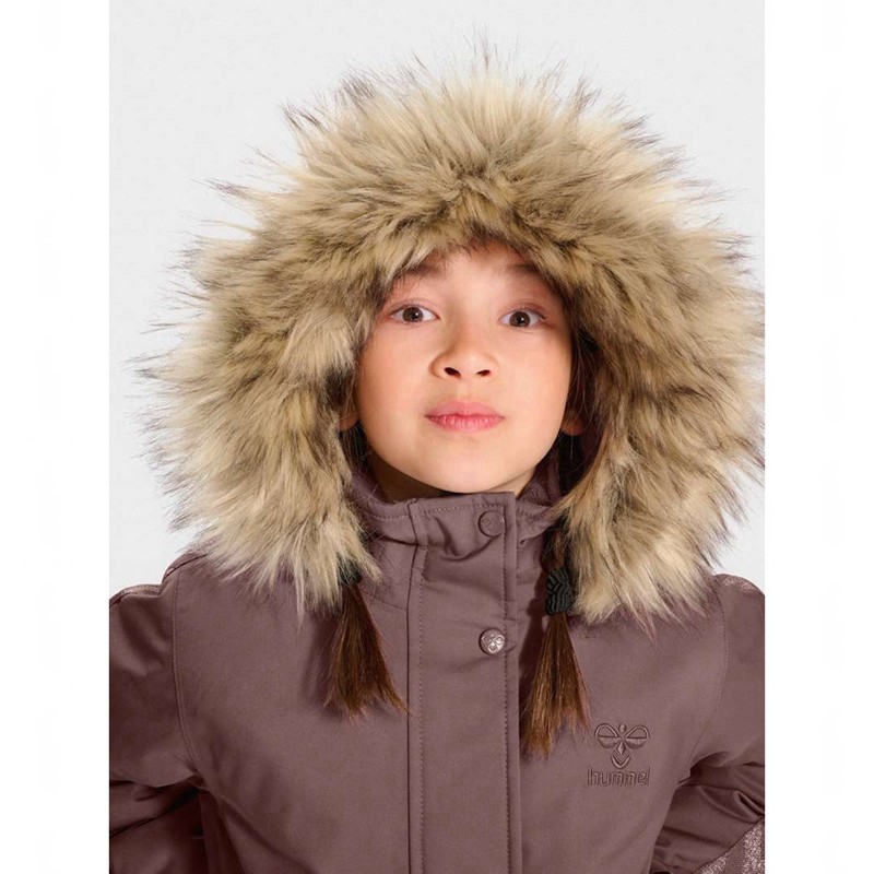 Manteaux Hummel Leaf Tex Enfant Rose | 912824-383