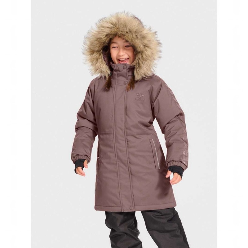 Manteaux Hummel Leaf Tex Enfant Rose | 912824-383