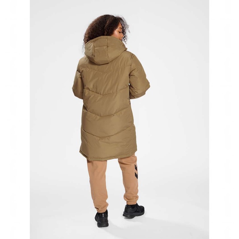 Manteaux Hummel Lgc Mia Long Puff Femme Marron | 804802-719