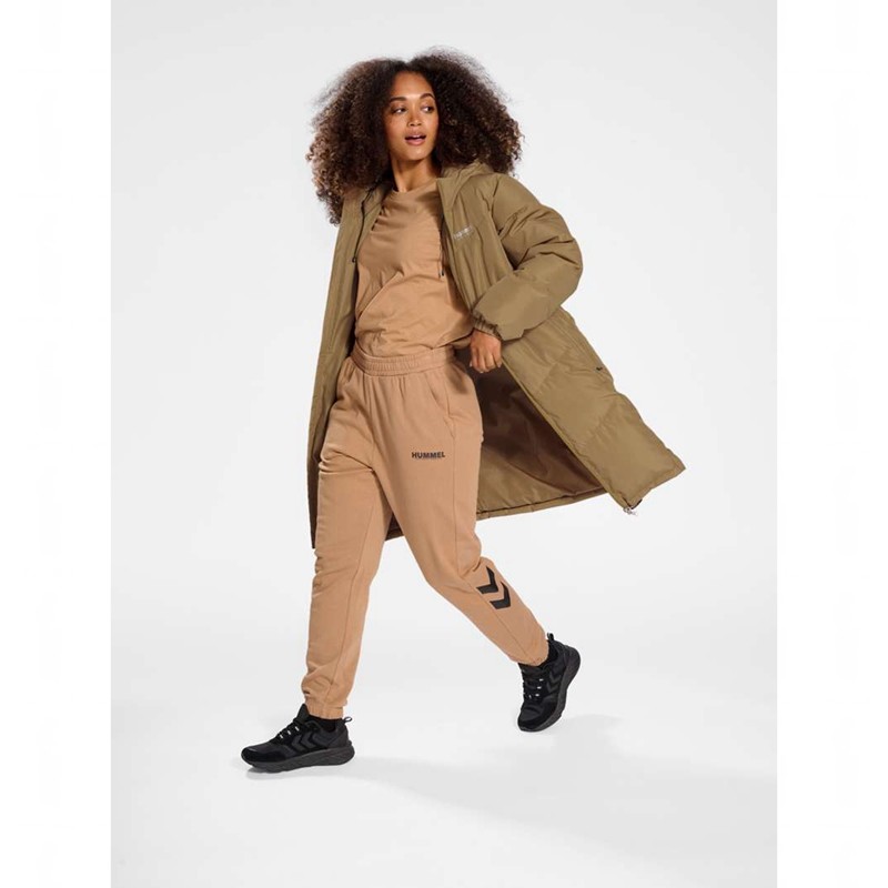 Manteaux Hummel Lgc Mia Long Puff Femme Marron | 804802-719