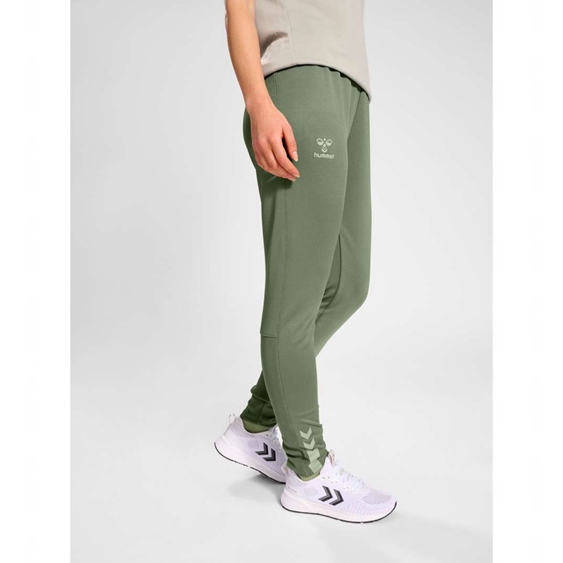 Pantalon Hummel Active Training Femme Vert | 375418-796