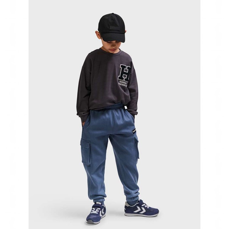 Pantalon Hummel Allton Cargo Enfant Bleu | 594643-800