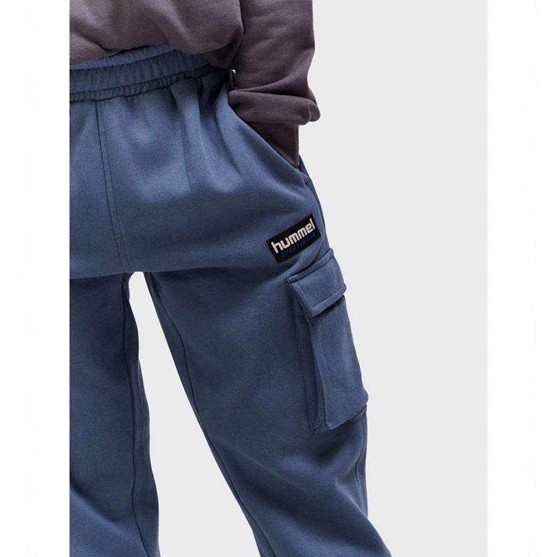 Pantalon Hummel Allton Cargo Enfant Bleu | 594643-800
