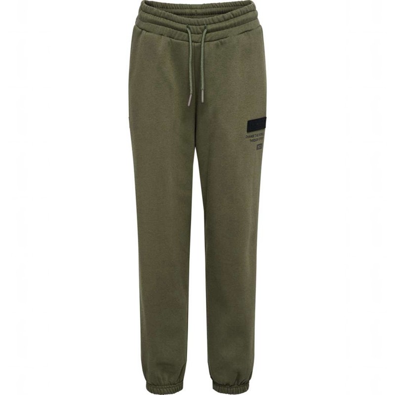 Pantalon Hummel Archie Enfant Vert Olive | 647850-181