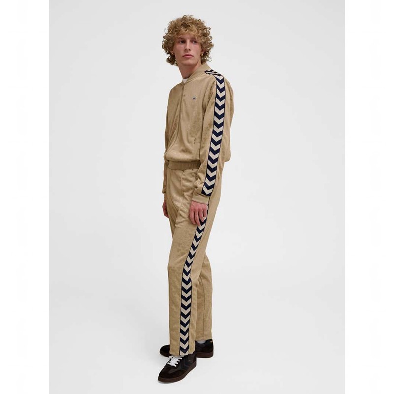 Pantalon Hummel Archive Regular Poly Aop Homme Doré | 373782-257
