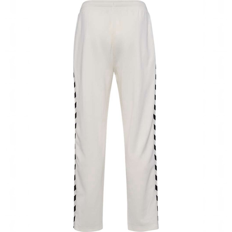 Pantalon Hummel Archive Regular Poly Femme Blanche | 856620-683