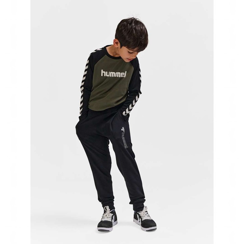 Pantalon Hummel Atlas Adjustable Enfant Noir | 763650-818