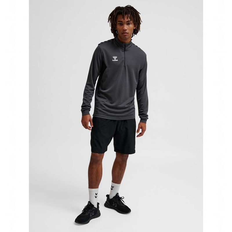 Pantalon Hummel Authentic Half Zip Sweat Homme Grise | 795213-864