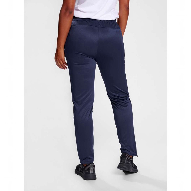 Pantalon Hummel Authentic Pl Femme Bleu Marine | 813096-631